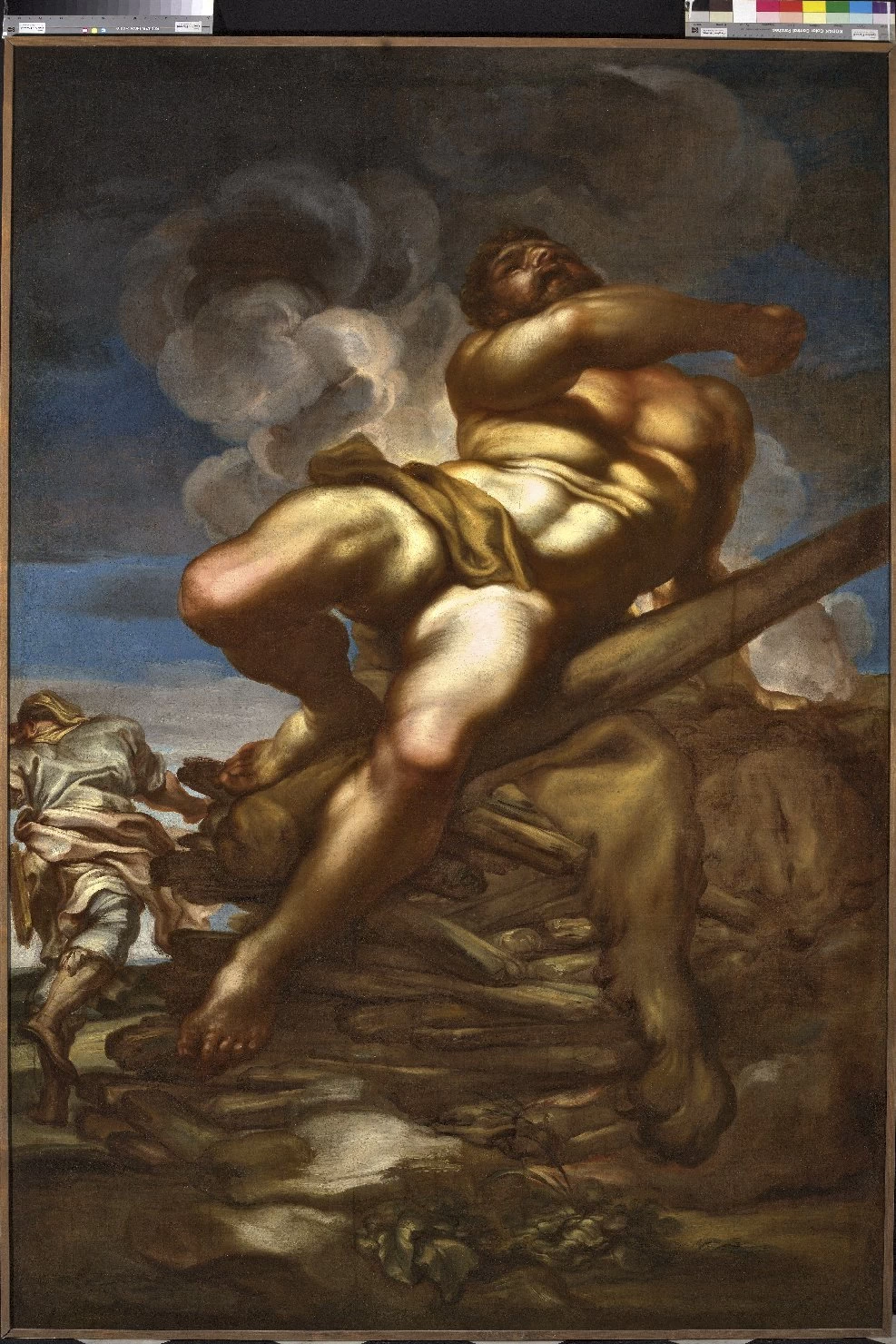 Ercole sul rogo funebre - Galleria Nazionale di Palazzo Spinola, Genova